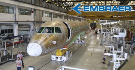 Embraer abre programa de estágio com 200 vagas e inscrições podem ser feitas até 10 de maio de 2024