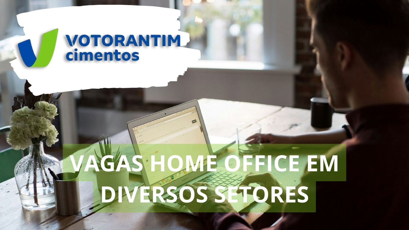 A Votorantim Cimentos está em busca de diversos profissionais para preencher vagas com possibilidade de trabalho home office, confira mais!