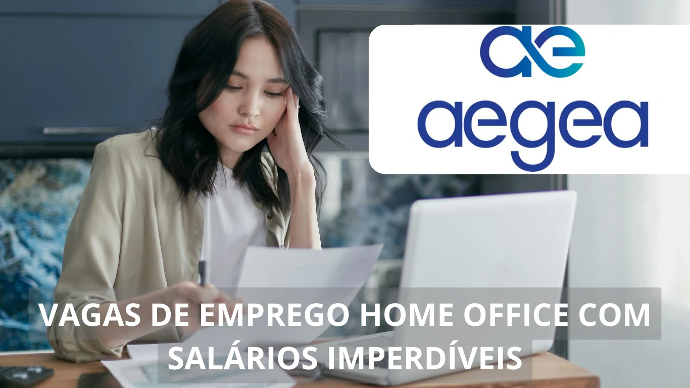 A Aegea Saneamento está ofertando dezenas de vagas de emprego em diversos regimes de trabalho incluindo home office