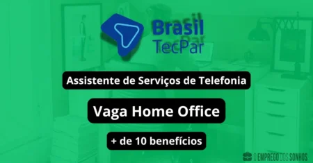 Assistente de Serviços Telefonia Home Office: Brasil TecPar busca interessados em prestar serviços para Oi, Claro, Tim, Vivo, entre outras