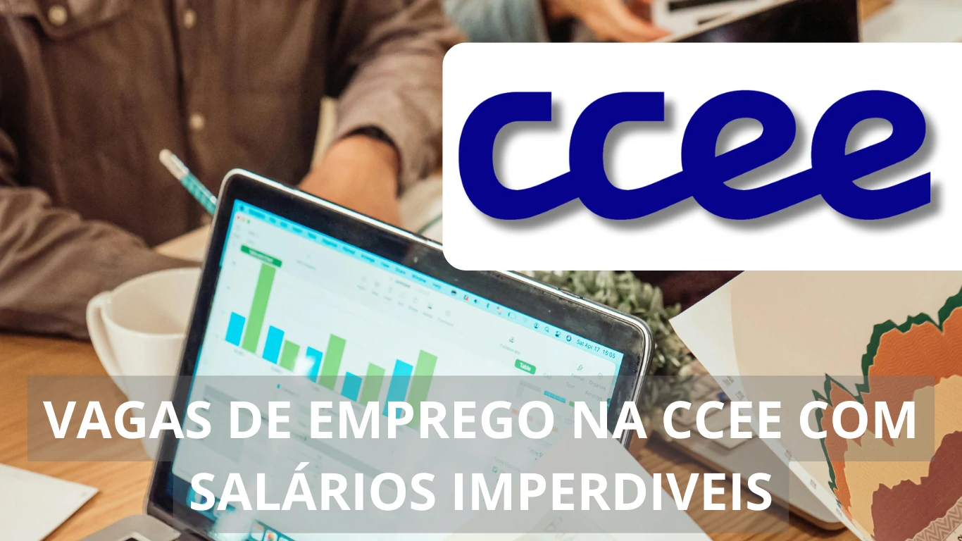 A CCEE abre novo processo seletivo com vagas de emprego com a viabilidade de trabalho em home office para diversos profissionais com e sem experiência