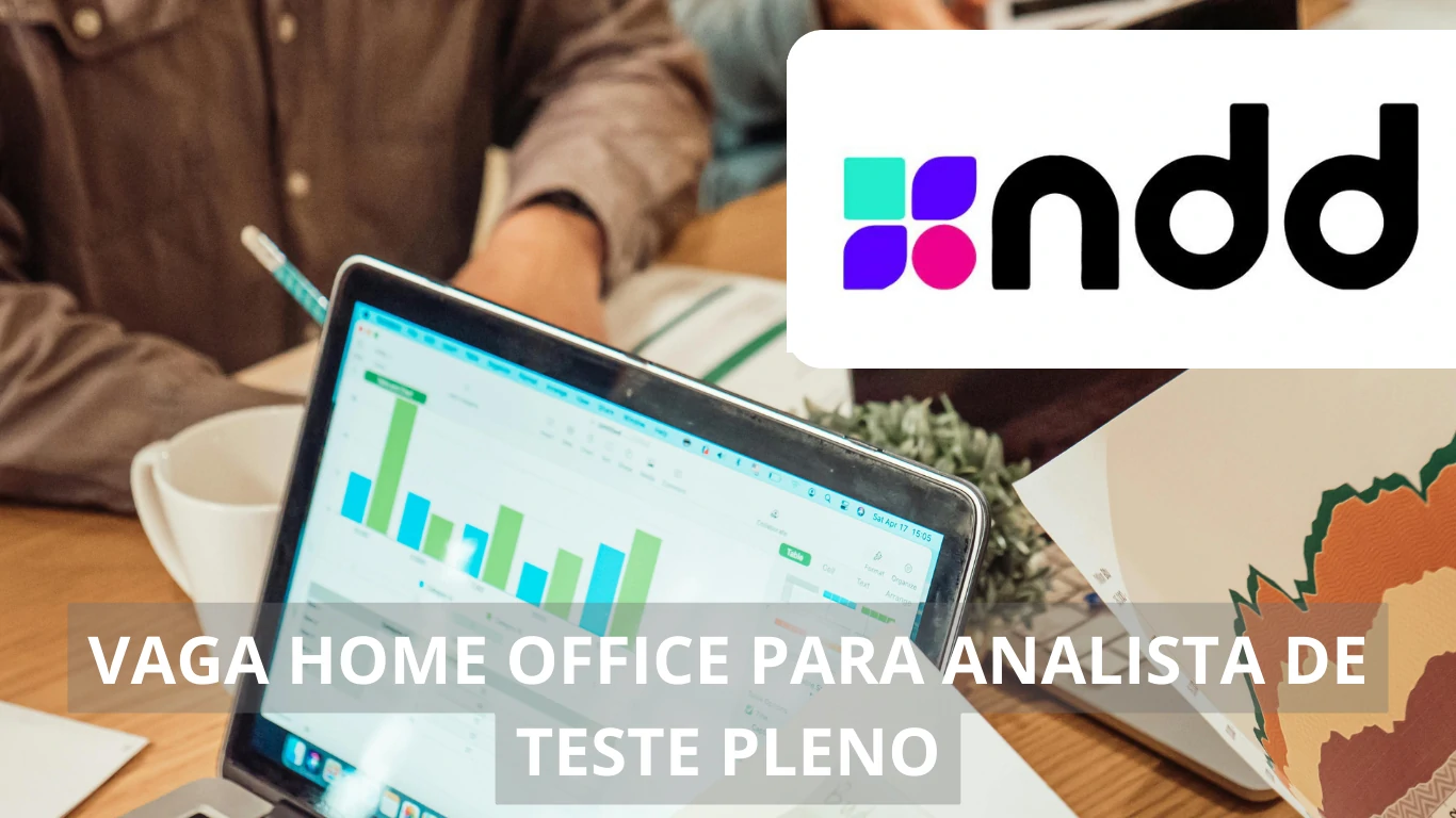 Vaga de emprego home office na NDD Tech Brasil para profissional Analista de Teste Pleno