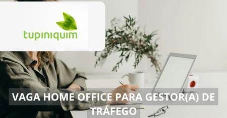 Agência Tupiniquim oferece vaga de emprego para Gestor(a) de Tráfego para trabalhar em home office