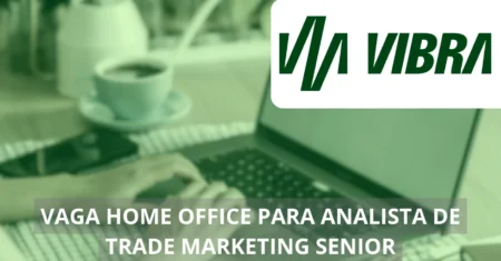 Analista de Trade Marketing Sênior – Vibra abre vaga home office com remuneração atrativa e muitos benefícios