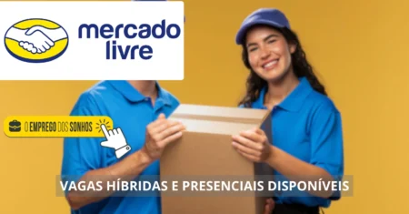 Mercado Livre abre mais de 100 vagas de emprego híbridas e presenciais para diferentes áreas e níveis profissionais com remuneração de até R$ 2 mil