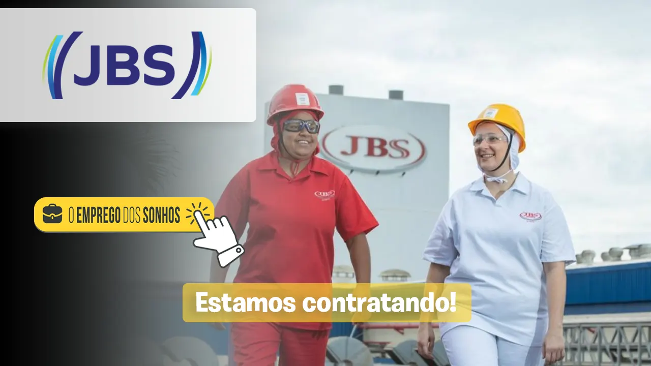 JBS está com vagas de emprego abertas! Mais de 90 oportunidades de trabalho em São Paulo e várias outras cidades do Brasil