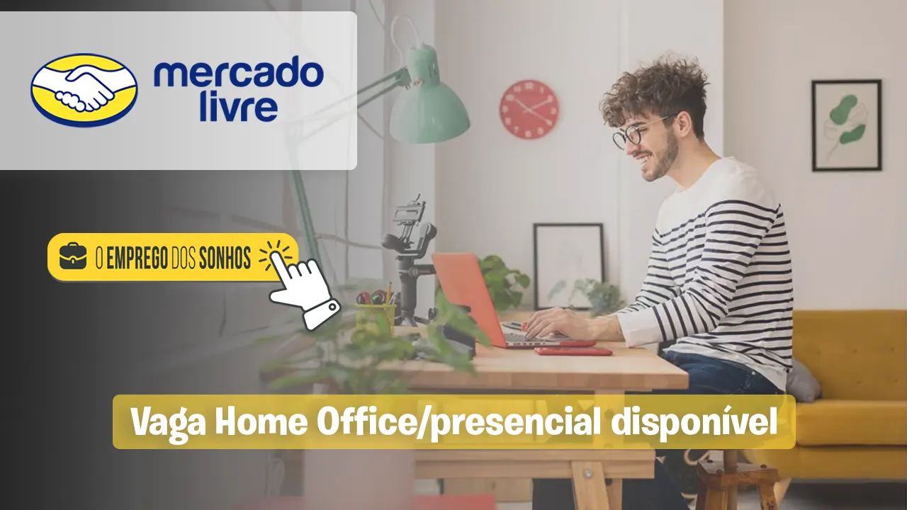 Mercado Livre abre vaga de emprego com possibilidade de trabalho Home Office para Assistente de Relacionamento com Fornecedores