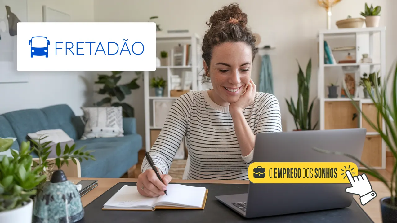 Trabalhe na área de Operações (HOME OFFICE)! Fretadão abre vaga de teletrabalho para Especialista de Operações (Vale Refeição de R$770,00 por mês)