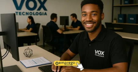 Administrador de Banco de Dados HOME OFFICE na VOX Tecnologia! Vaga de trabalho remoto com disponibilização de equipamentos para trabalhar