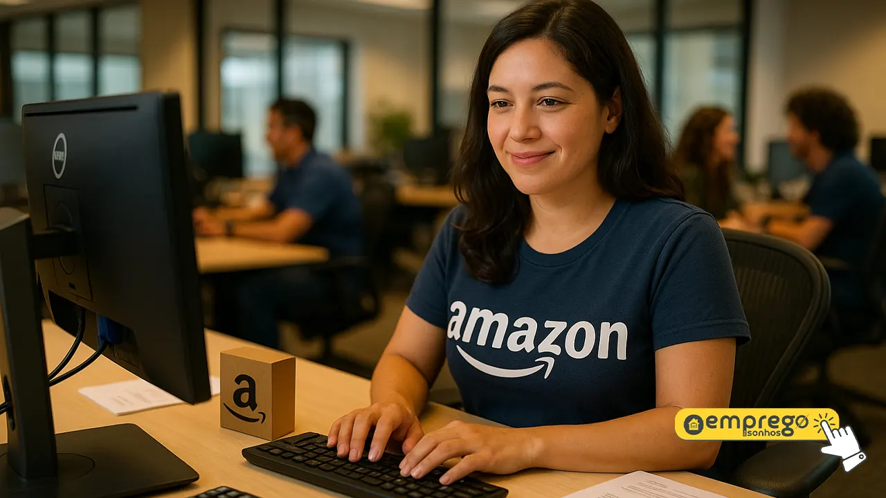Amazon Vagas Home Office! Multinacional está com 10 vagas de emprego remoto abertas no Brasil 1 Amazon Vagas Home Office! Multinacional está com 10 vagas de emprego remoto abertas no Brasil