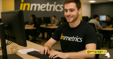 Desenvolvedor Fullstack HOME OFFICE na Inmetrics! Vaga de trabalho 100% remoto para profissionais de qualquer cidade do Brasil