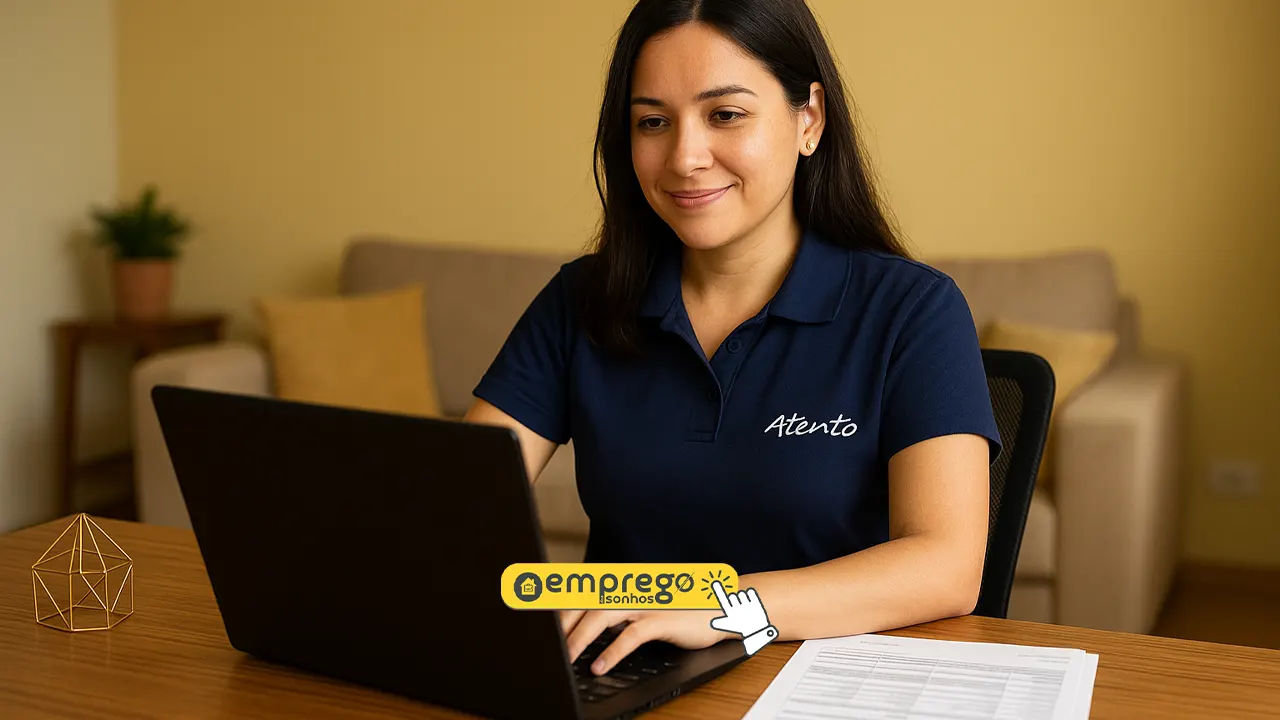 Relacionamento Cliente I HOME OFFICE! Vaga de Trabalho Remoto no Grupo Atento 1 Relacionamento Cliente I HOME OFFICE! Vaga de Trabalho Remoto no Grupo Atento