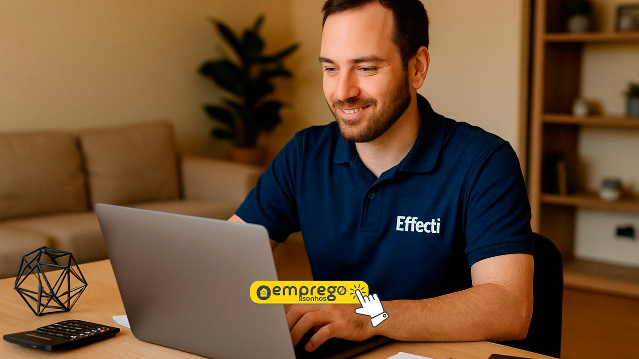 Relacionamento com Cliente HOME OFFICE! Vaga de teletrabalho (100% Remoto) na Effecti 1 Relacionamento com Cliente HOME OFFICE! Vaga de teletrabalho (100% Remoto) na Effecti