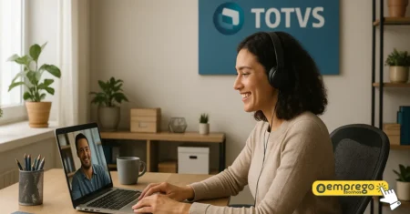 TOTVS abre Vaga Home Office para pessoas interessadas em trabalhar de casa como Analista de Sucesso do Cliente