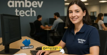 Vagas na Ambev Tech (HOME OFFICE)! Área de tecnologia da Ambev está com vagas de trabalho 100% remoto abertas