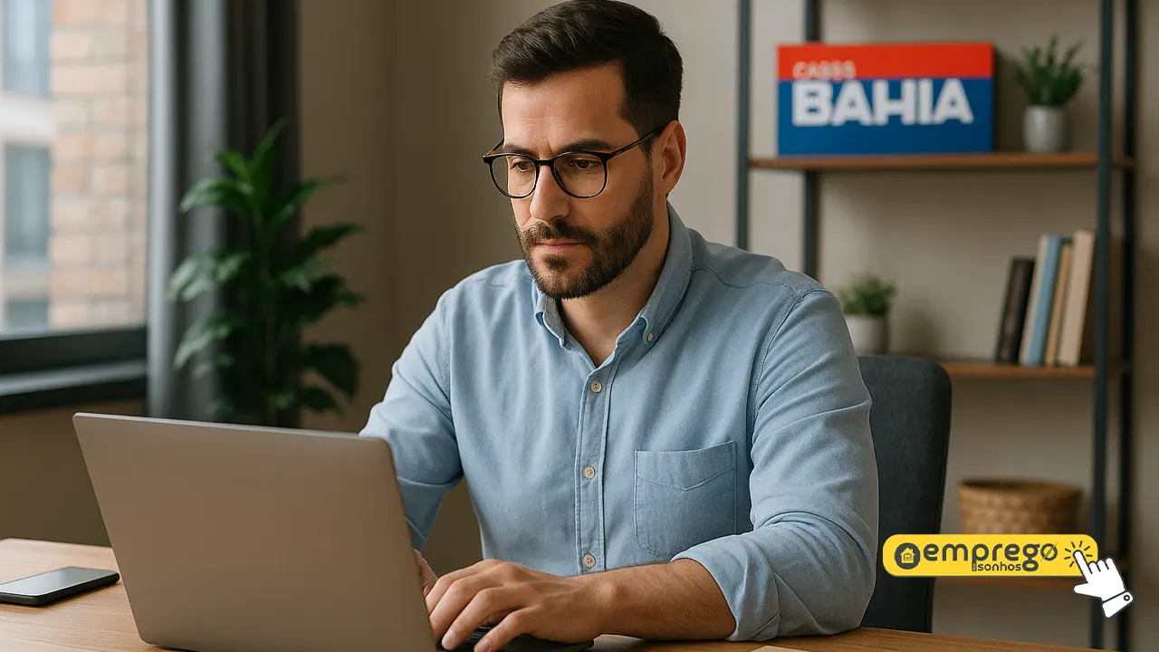 Grupo Casas Bahia abre Vaga Home Office para pessoas interessadas em teletrabalho como Analista Suporte Técnico 1 Grupo Casas Bahia abre Vaga Home Office para pessoas interessadas em teletrabalho como Analista Suporte Técnico