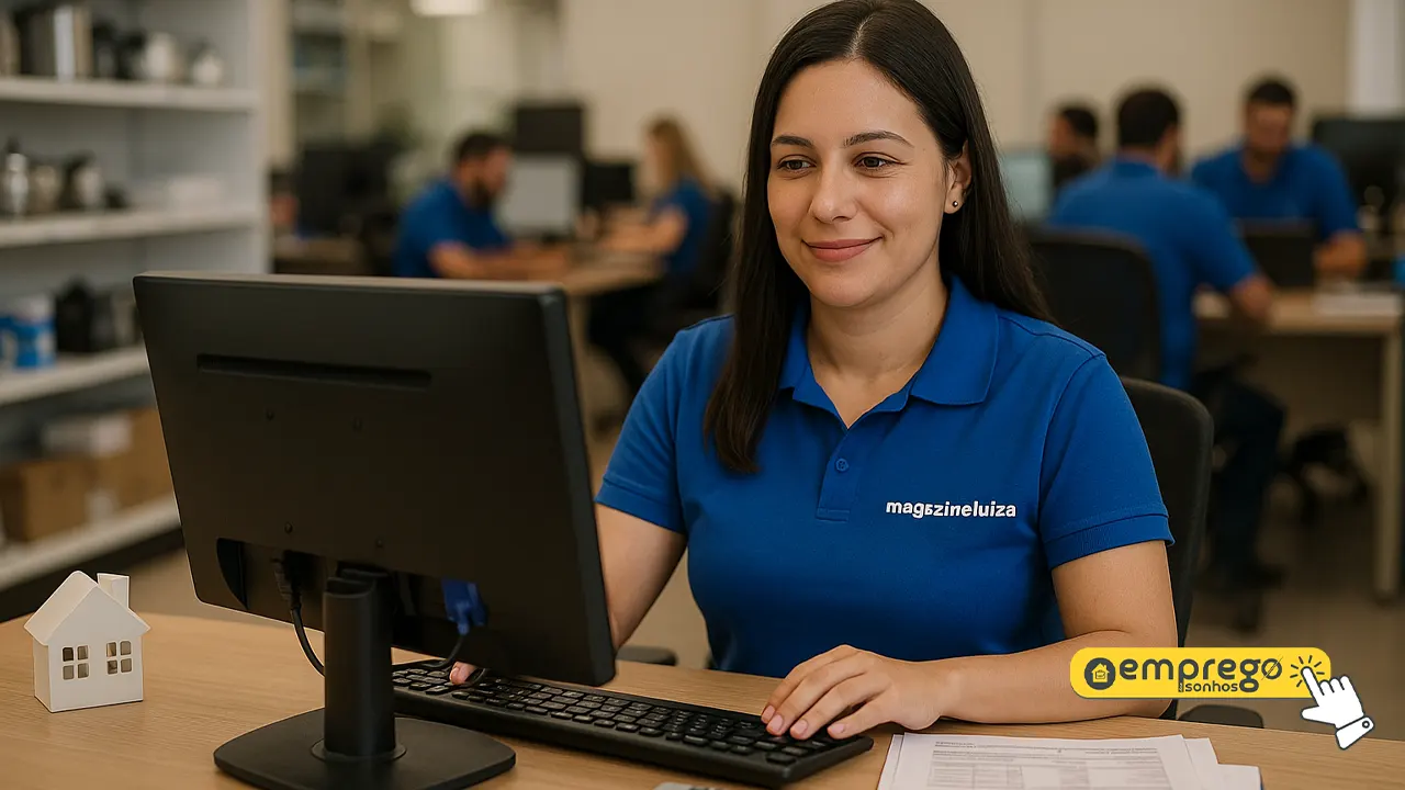 Magazine Luiza busca pessoa para trabalhar como Auxiliar Administrativo 100% Remoto 1 Magazine Luiza busca pessoa para trabalhar como Auxiliar Administrativo 100% Remoto