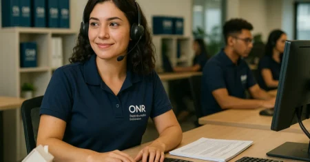 ONR busca pessoa interessada em trabalhar como Auxiliar de Atendimento para suporte aos Clientes via Chat, E-mail, Formulário e Voz