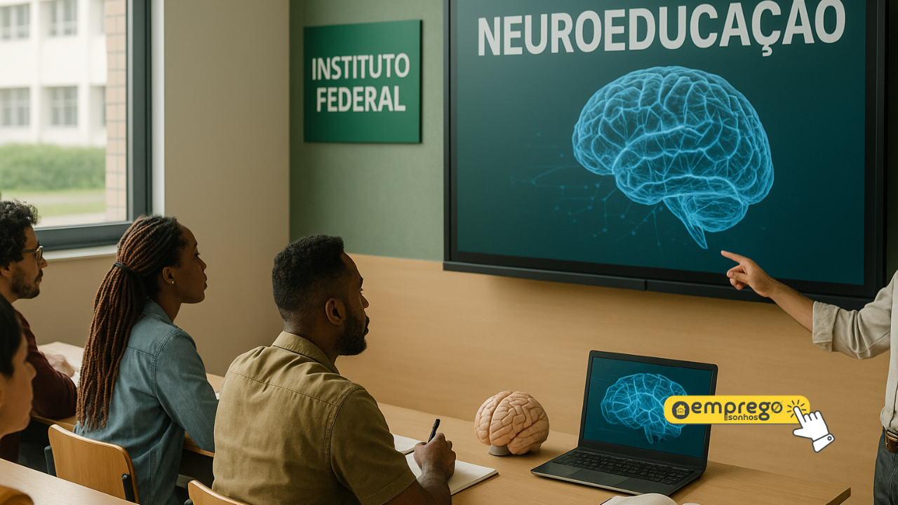 IFRJ libera especialização gratuita em Neuroeducação: 20 vagas, 18 meses e inscrição até 14 de setembro 1 IFRJ libera especialização gratuita em Neuroeducação