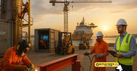Macaé abre 1.325 vagas gratuitas em cursos onshore e offshore com inscrição presencial já no sábado