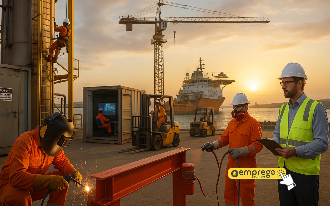 Macaé abre 1.325 vagas gratuitas em cursos onshore e offshore com inscrição presencial já no sábado 1 Macaé abre 1.325 vagas gratuitas em cursos onshore e offshore com inscrição presencial já no sábado