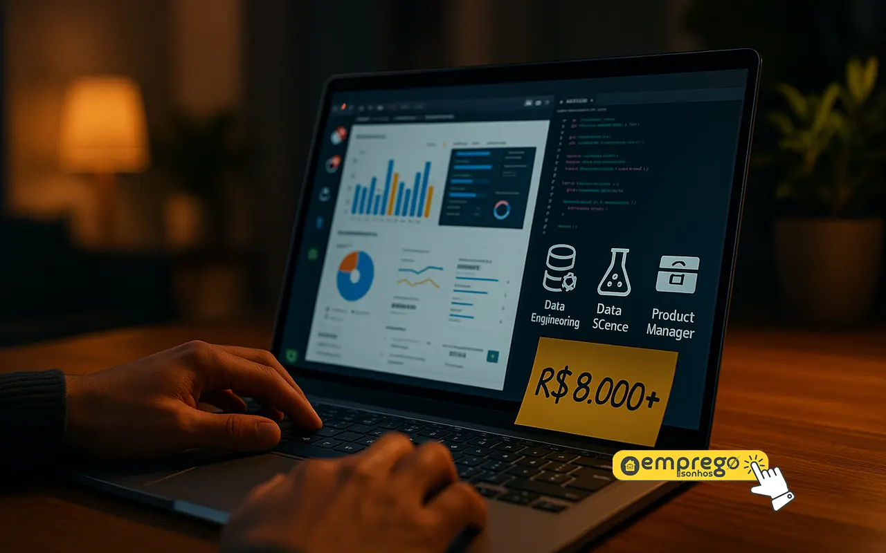 Quatro trabalhos remotos que já pagam acima de R$ 8 mil em 2025 e como começar usando só um notebook 1 Quatro trabalhos remotos que já pagam acima de R$ 8 mil em 2025 e como começar usando só um notebook