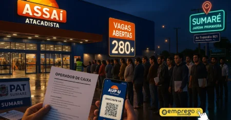 Assaí abre 280 vagas em Sumaré e acelera contratação porém, Prefeitura fala em mais de 300 oportunidades