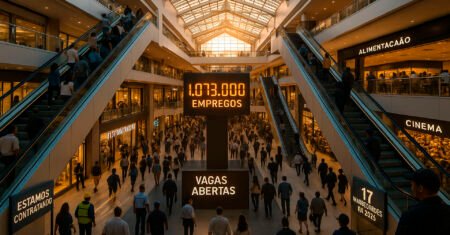 Mega-shoppings abrem caminhos com setor gerando 1,073 milhão de empregos em 2024 e projeta novas vagas com 17 inaugurações