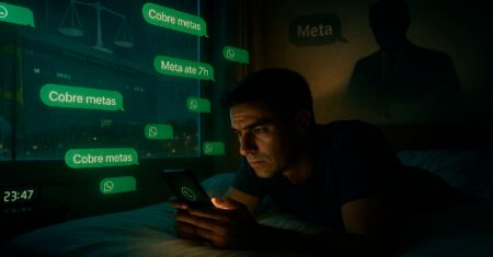 TST reconhece abuso e condena empresa que cobrou por mensagens de WhatsApp após o expediente