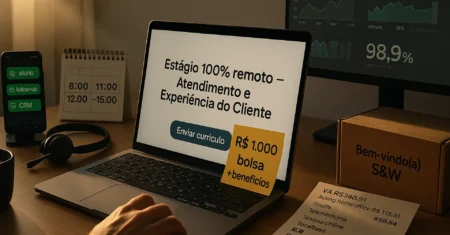 Vaga home office de estágio na Sprache&Wissen: salário, benefícios e como enviar currículo