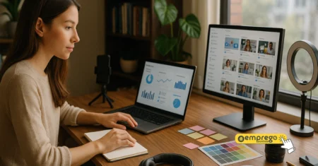 Trabalhe remotamente (home office) como Social Media na Agência Life