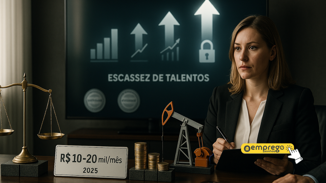 Salários de R$ 10 mil a R$ 20 mil em 2025: 5 carreiras pouco conhecidas que disparam no Brasil e como se qualificar