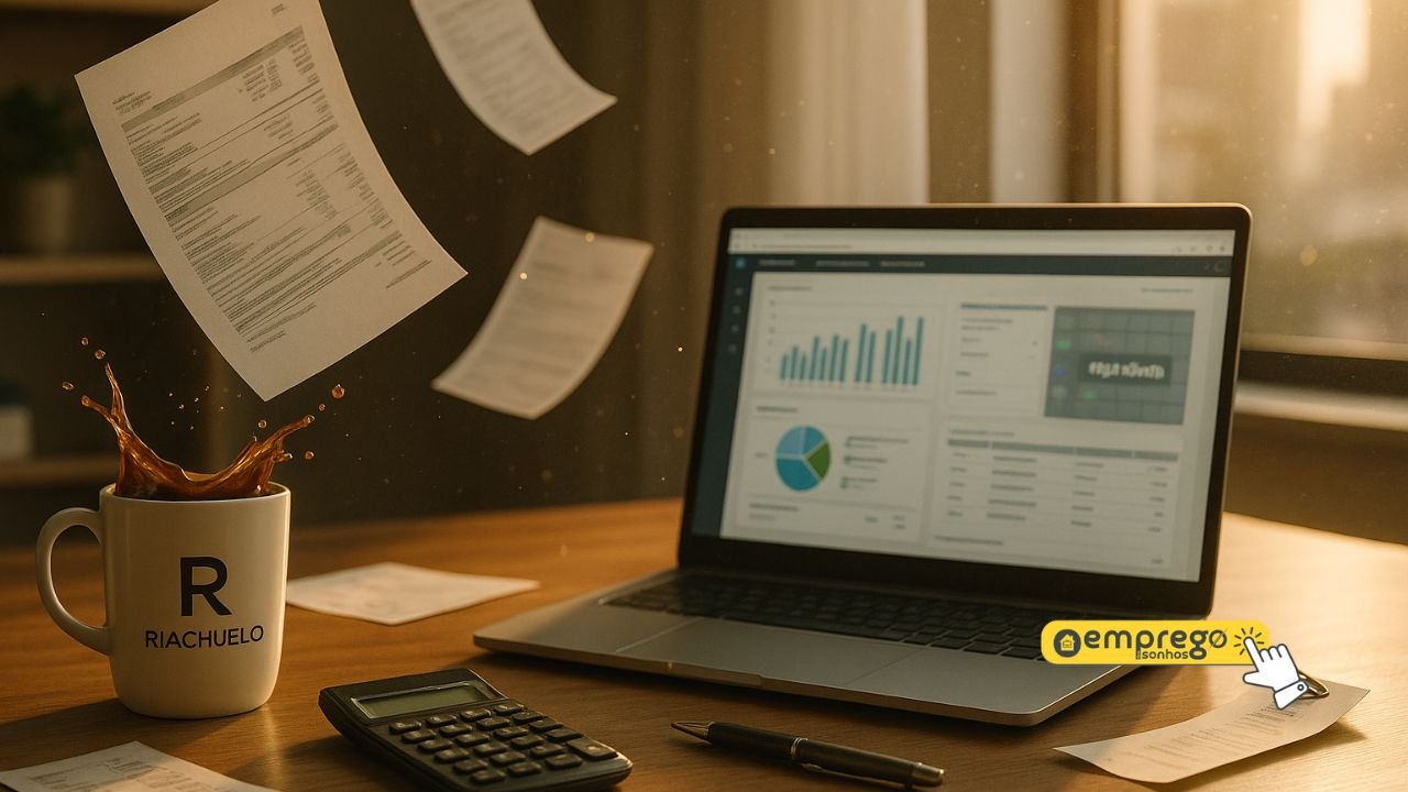 Home office na Riachuelo: Vaga de Assistente Administrativo em Contabilidade