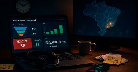 Vaga home office: Analista de Cobrança com salário de R$ 1.700 e auxílio remoto de R$ 400