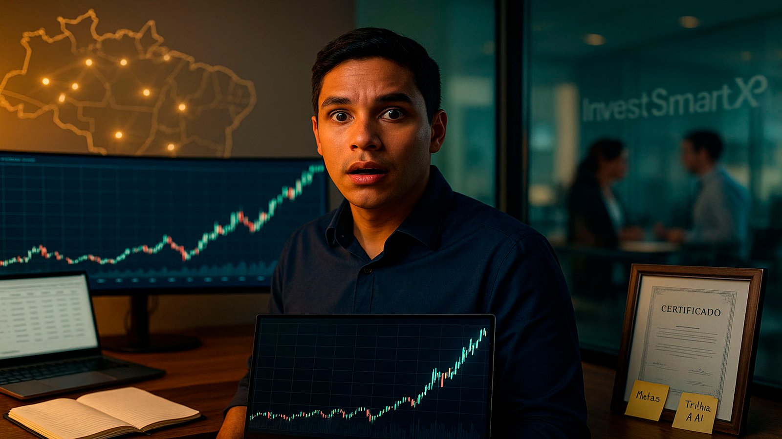 Vaga home office: Assessor de Investimentos na InvestSmartXP com treinamentos e plano de carreira 1 Vaga home office Assessor de Investimentos na InvestSmartXP com treinamentos e plano de carreira