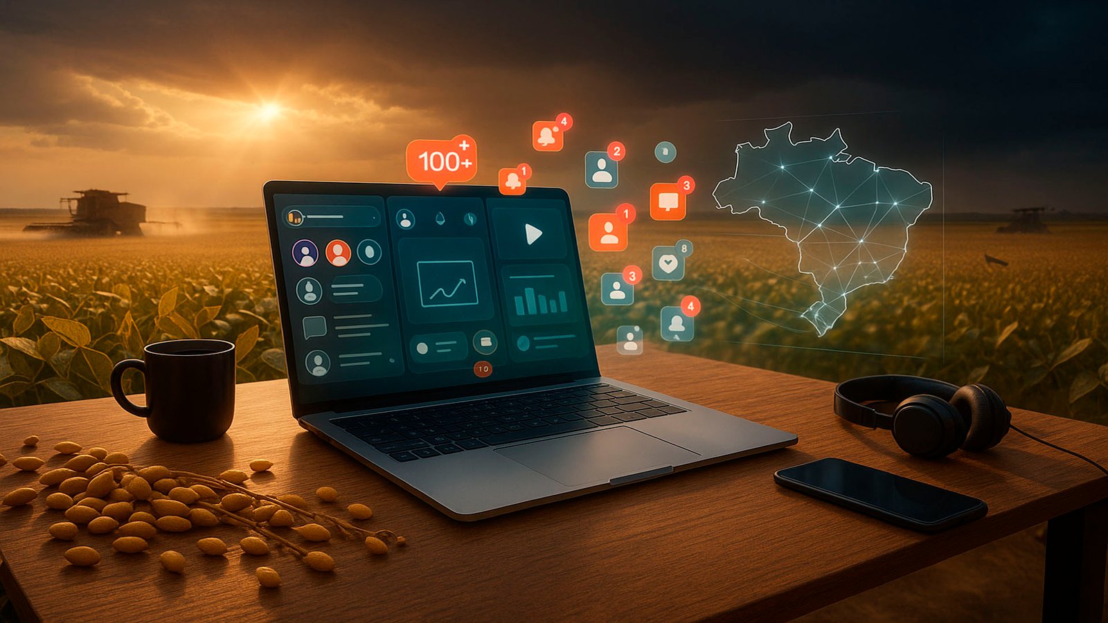 Vaga home office Social Media remoto na Caluba Sementes