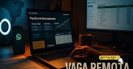 Assistente Administrativo Virtual/Headhunter home office na BM VAGAS: com foco em prospecção e gestão de vagas
