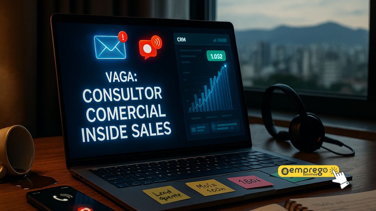 Consultor Comercial Inside Sales na Afya (BH): vaga remota, tempo integral e foco em educação médica