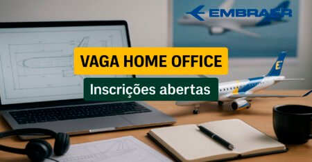 Quer trabalhar na Embraer? Vagas home office, híbridas e presenciais abrem em novembro, veja como se inscrever com segurança e os benefícios oferecidos