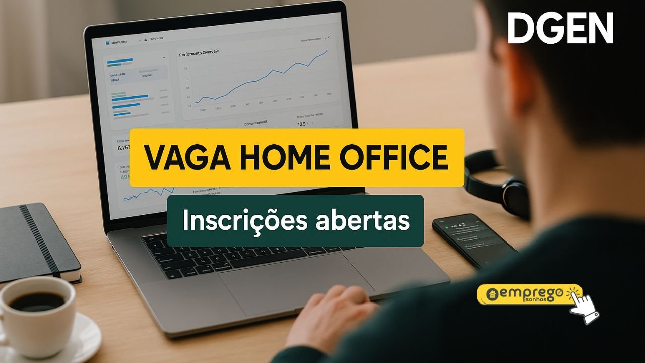 Home office com salário de R$ 5.000 para Analista de Marketing Pleno na DGEN