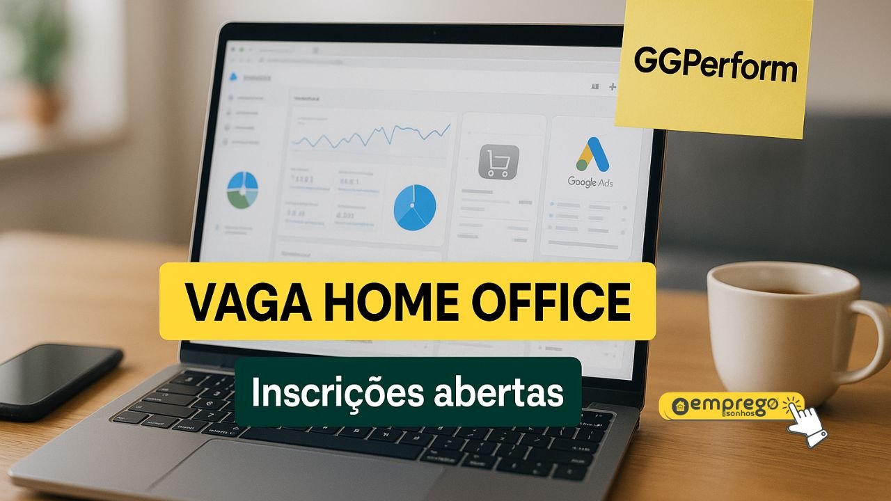 Vaga home office na GGPerform para Gestor de Tráfego para E-commerce