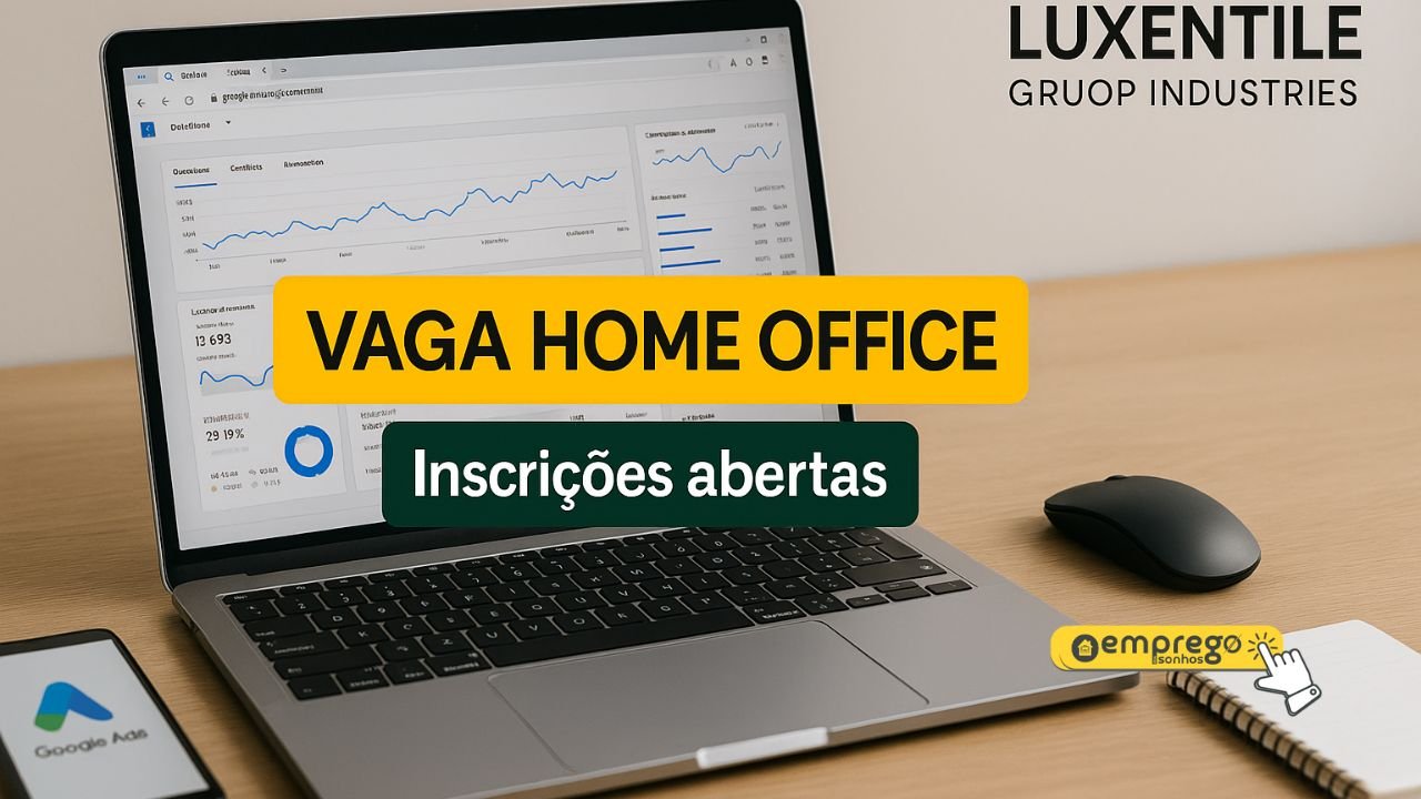 Vaga de Especialista digital remoto na LUXENTILE GRUOP INDUSTRIES