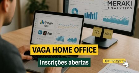 Gestor de Tráfego CLT na Meraki Analytics em Belo Horizonte: vaga 100% remoto com VA, Unimed e bônus para cursos