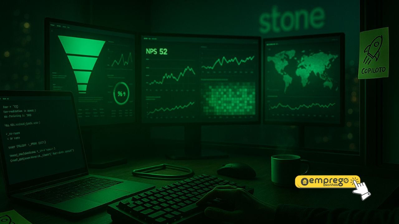 Vaga home office na Stone para Data Analyst Pleno