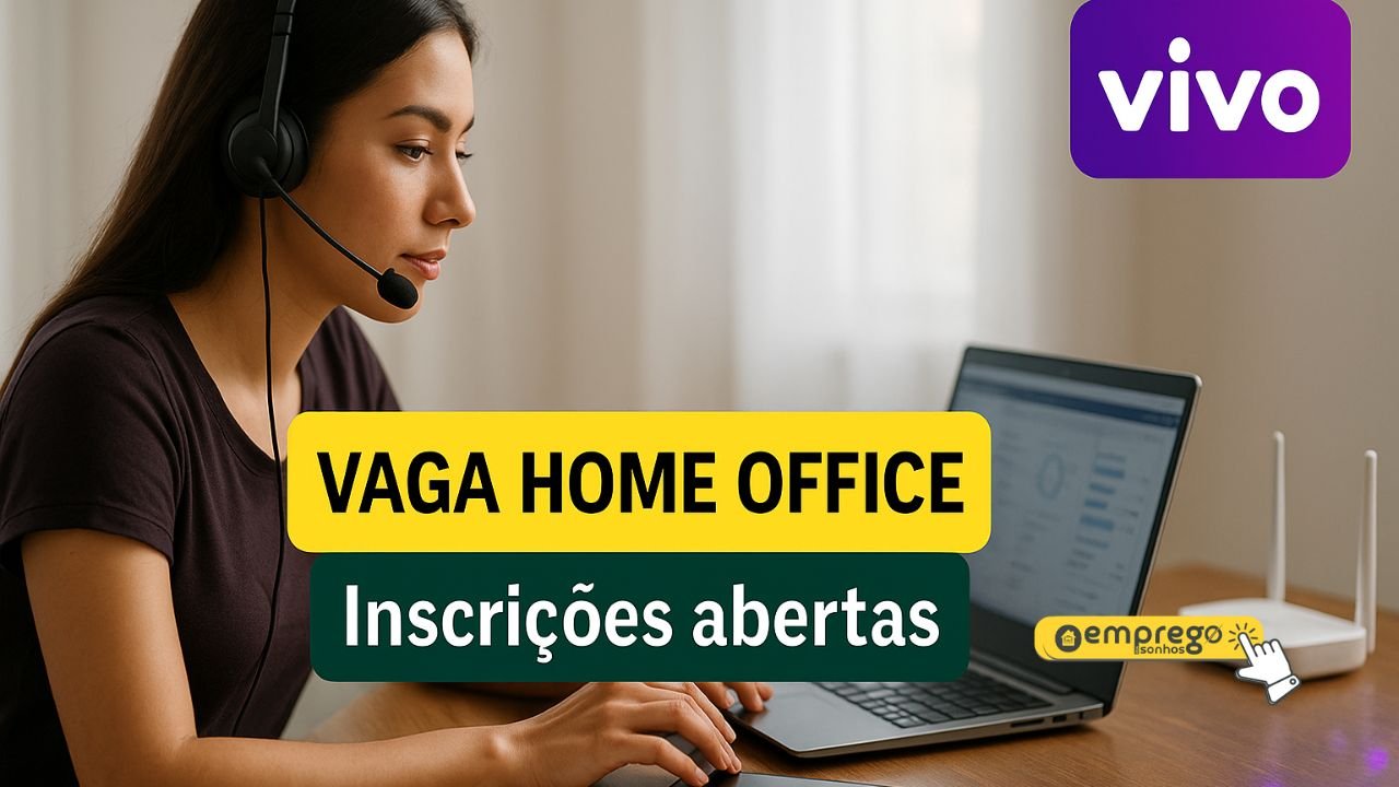 Vaga home office na Vivo para Atendente de Experiência do Cliente em Fortaleza
