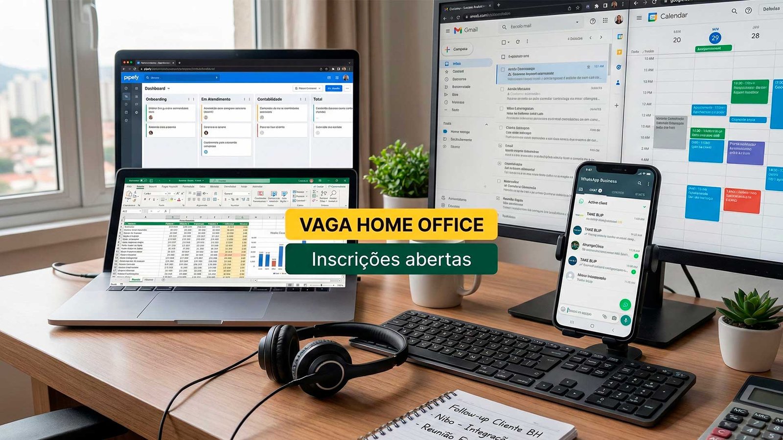 Vaga de Analista de Sucesso do Cliente na Quorum RH com trabalho remoto para escritório de contabilidade em Belo Horizonte