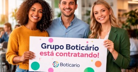 Grupo Boticário abre 238 vagas de emprego com oportunidades home office, híbridas e presenciais em diferentes áreas