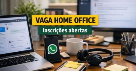 Vaga home office para Auxiliar de Atendimento ao Cliente I na Fast Shop, inscrições até 24 de fevereiro de 2026