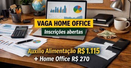 Vaga remota de Analista Financeiro na Fractal Engenharia e Sistemas tem auxílio alimentação de R$ 1.115 e ajuda home office de R$ 270