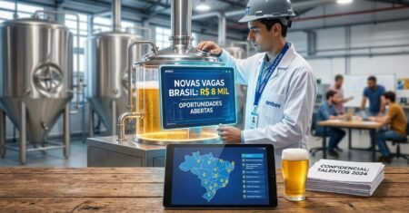 Ambev anuncia cerca de 260 vagas de emprego em várias cidades do Brasil com salários que chegam a R$ 8 mil e benefícios competitivos